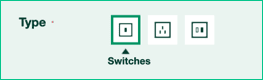 Choose the item type