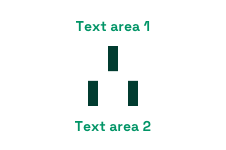 Two lines (top/bottom) [+£3.00]